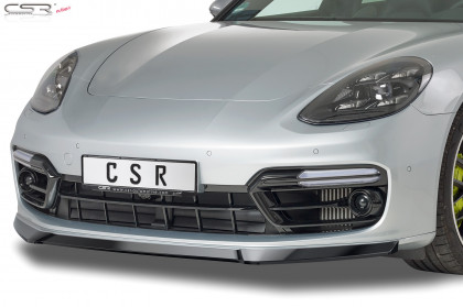 Spoiler pod přední nárazník CSR CUP - Porsche Panamera 2 carbon look lesklý