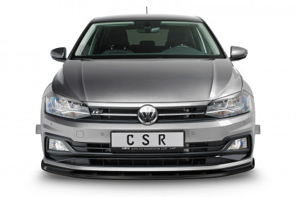 Spoiler pod přední nárazník CSR CUP - Polo VI 2G (Typ AW) GTI / R-Line carbon look lesklý