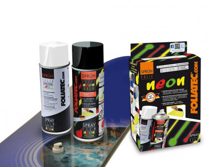 Folie ve spreji plasti dip FOLIATEC žlutá NEON 400ml