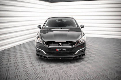 Spojler pod nárazník lipa V.1 Peugeot 508 GT Mk1 Facelift carbon look