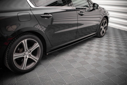 Prahové lišty Peugeot 508 GT Mk1 Facelift carbon look