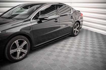 Prahové lišty Peugeot 508 GT Mk1 Facelift carbon look