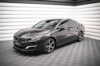 Prahové lišty Peugeot 508 GT Mk1 Facelift carbon look