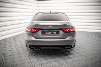 Spoiler zadního nárazníku Jaguar XF R-Sport Mk2 carbon look