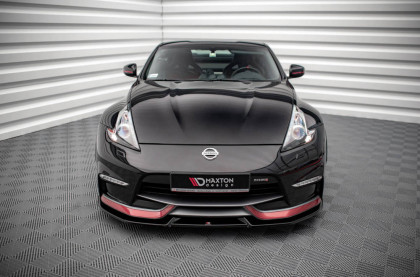 Spojler pod nárazník lipa V.2 Nissan 370Z Nismo Facelift carbon look