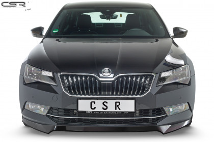 Spoiler pod přední nárazník CSR CUP - Škoda Superb III (Typ 3V) černý matný