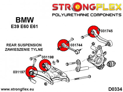 036233B: Kompletny zestaw zawieszenia E39 Sedan