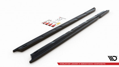 Prahové lišty Audi A3 Sportback 8V carbon look
