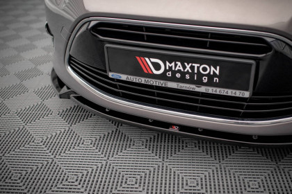 Spojler pod nárazník lipa Ford C-Max Mk2 černý lesklý plast