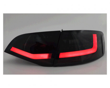 Zadní světla LED, s LED dynamickým blinkrem pro AUDI A4 B8 8K 09-13 avant černá kouřová
