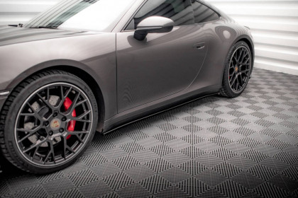 Prahové lišty Porsche 911 Carrera 4S 992 carbon look