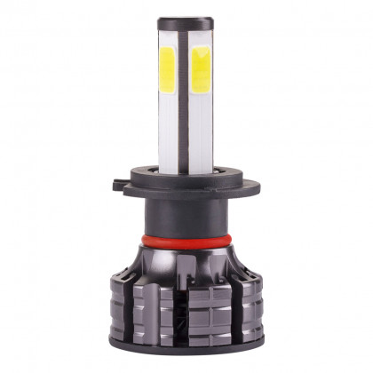 LED žárovky hlavního svícení COB 4Side H7 AMiO