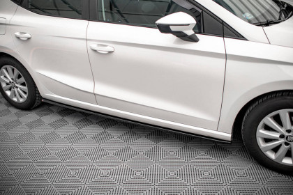 Prahové lišty V.1 Seat Ibiza Mk5 carbon look