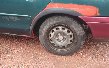 Plastové lemy blatníků Ford MK I (1993-1996) 4ks