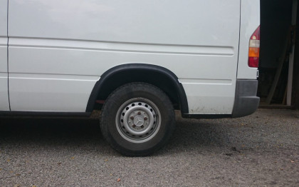 Plastové lemy blatníků Mercedes Spinter I (1994-2011) 4ks