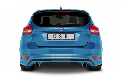 Spoiler pod zadní nárazník, difuzor CSR - Ford Focus MK3 ST-Line černý matný