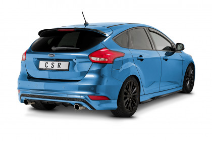Spoiler pod zadní nárazník, difuzor CSR - Ford Focus MK3 ST-Line černý matný
