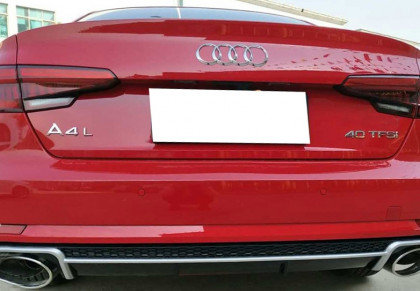 Difuzor zadního nárazníku A4 B9 8W Sedan Avant (2016-2018) RS4 Design