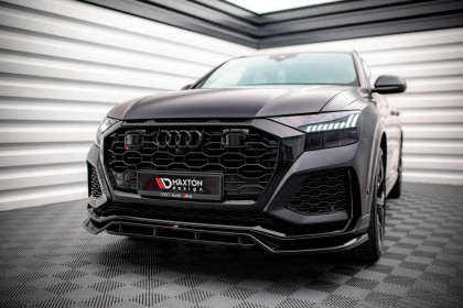 Spojler pod nárazník lipa V.3 Audi RSQ8 Mk1 carbon look