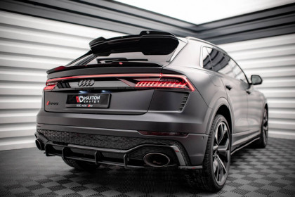 Prodloužení spoileru Audi RSQ8 Mk1 černý lesklý plast