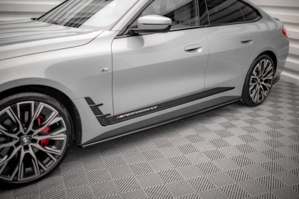 Prahové lišty V.1 BMW 4 Gran Coupe M-Pack G26 carbon look