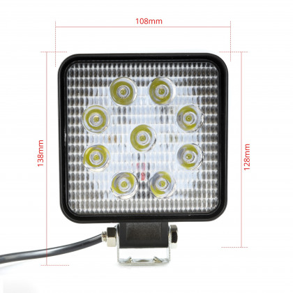 EPWL03 LED Pracovní světlo 9W (9 x 1W EPISTAR) 60°