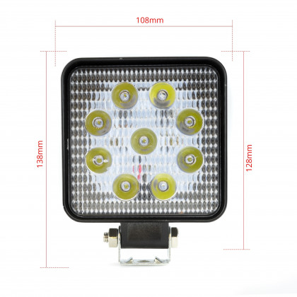EPWL04 LED Pracovní světlo 9W (9 x 1W EPISTAR) 30°