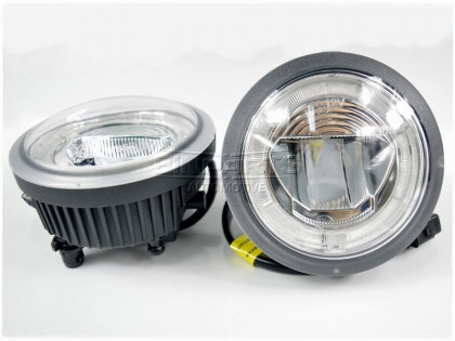 DUOLIGHT DL17 LED Světla Pro Denní Svícení s Mlhovkami