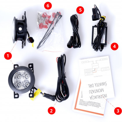 410o LED Světla Pro Denní Svícení 410 12V (OSRAM LED)