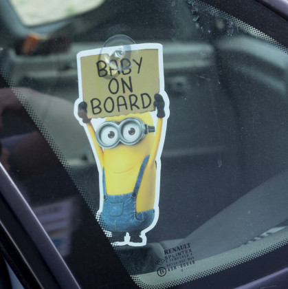 EPBB08 Cedulka "Baby On Board" (