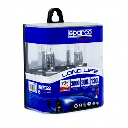 SPCB1001 H1 12V 55W 3.000K. +130% LIGHT 3000K