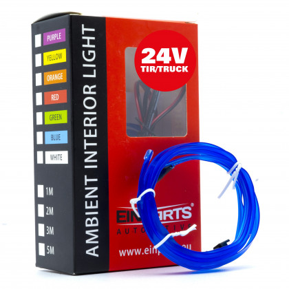 EPAL1M BLUE LED světlovodný pásek 1m (modrý) 24V