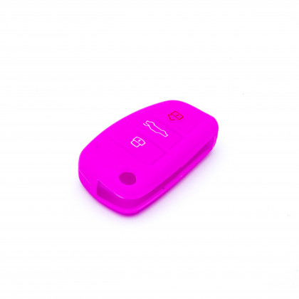 EPKC109 PINK CAR KEY COVER AUDI