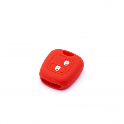 EPKC48 RED CAR KEY COVER CITROEN PEUGEOT TOYOTA