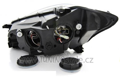 Přední světla s LED Mercedes-Benz S W221 AFS D1S xenon 05-09 černá