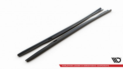 Prahové lišty Mercedes-Benz B W246 Facelift carbon look
