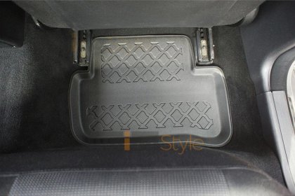 Přesné plastové koberce, vaničky s vysokým okrajem - Mercedes C W204 07-14