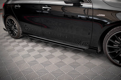 Prahové lišty Street pro + Flaps Mercedes A35 AMG / AMG-Line W177
