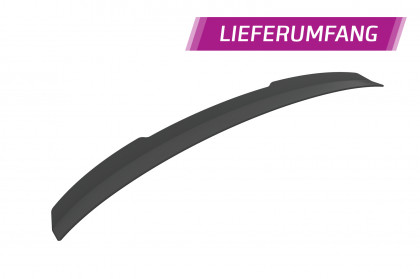 Křídlo, spoiler zadní CSR pro Audi A6 C7 4G - černý lesklý