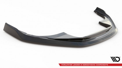 Spojler pod nárazník lipa V.2 Porsche 911 Carrera Aero 992 černý lesklý plast