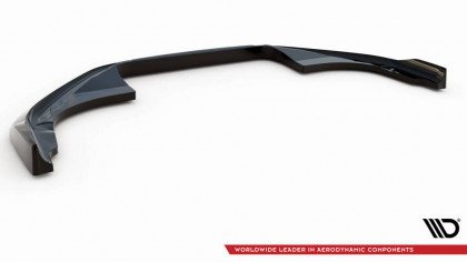 Spojler pod nárazník lipa V.2 Porsche 911 Carrera Aero 992 černý lesklý plast