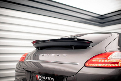 Prodloužení spoileru Porsche Panamera / Panamera Diesel 970 černý lesklý plast