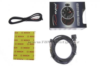 Přídavný budík DEPO 52mm - AFR bohatost směsi - širokopásmový