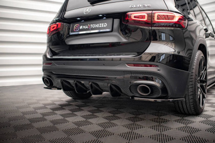 Spoiler zadního nárazníku Mercedes-AMG GLB 35 X247 carbon look