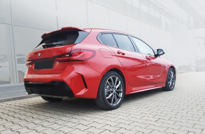 Nerezová ochranná lišta zadního nárazníku pro BMW  1 F40 M-paket 2019- stříbná 