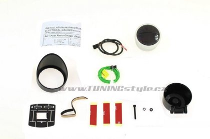 Přídavný budík DEPO Dual 60mm AFR - bohatost směsi