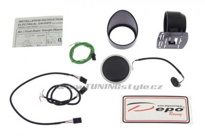Přídavný budík DEPO PK 52mm - AFR - bohatost směsi