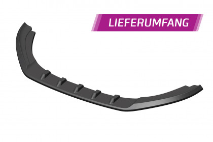 Spoiler pod přední nárazník CSR CUP pro VW Touran I (Typ 1T) - černý lesklý