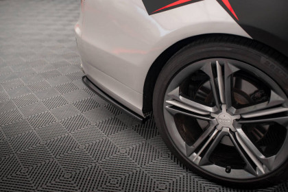 Splittery zadní boční Audi S8 D4 carbon look