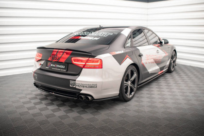 Splittery zadní boční Audi S8 D4 carbon look